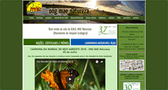 Desktop Screenshot of maenatureza.org.br